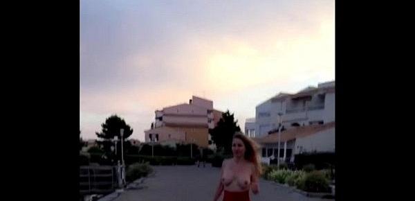  Second day in Cap d&039;Agde. Flashing and Sex